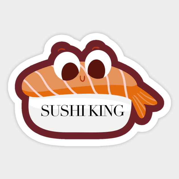 Sushi King Sticker by hsf